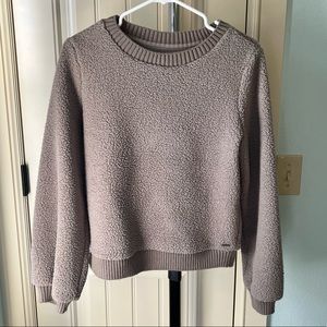 A&F Sherpa sweater